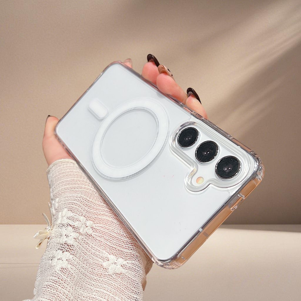 Phone Accessories Online Store - 삼성 갤럭시 A56/A36 케이스용 MagSafe 투명