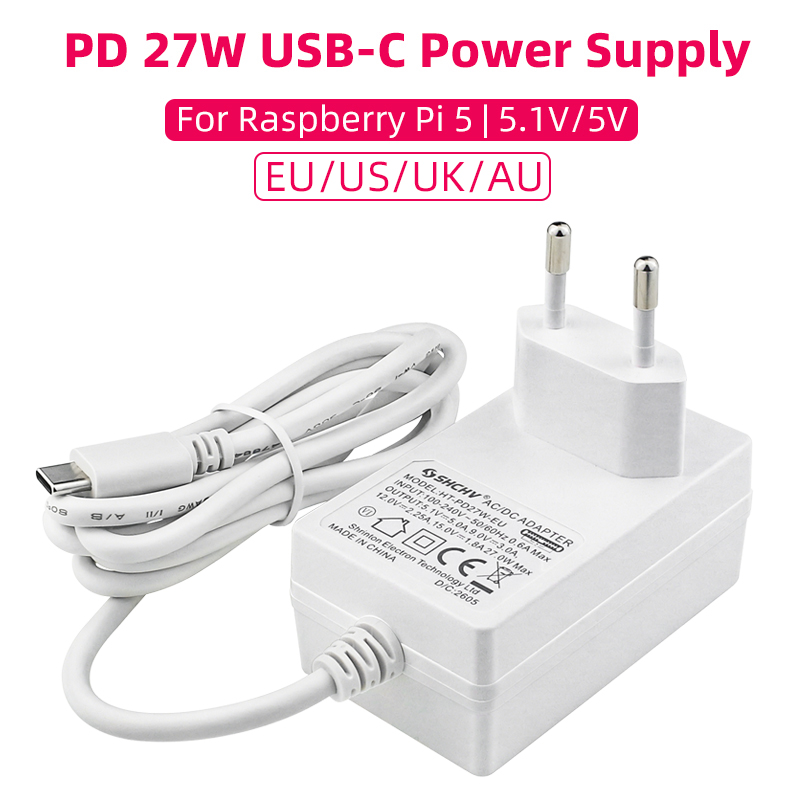 Phone Accessories Uk - 라즈베리 파이 5 5.1V 5A 전원