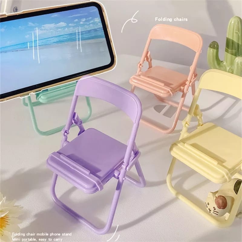 Phone Accessories Cute - 귀여운 의자 모양 휴대폰 거치대, 창의적인