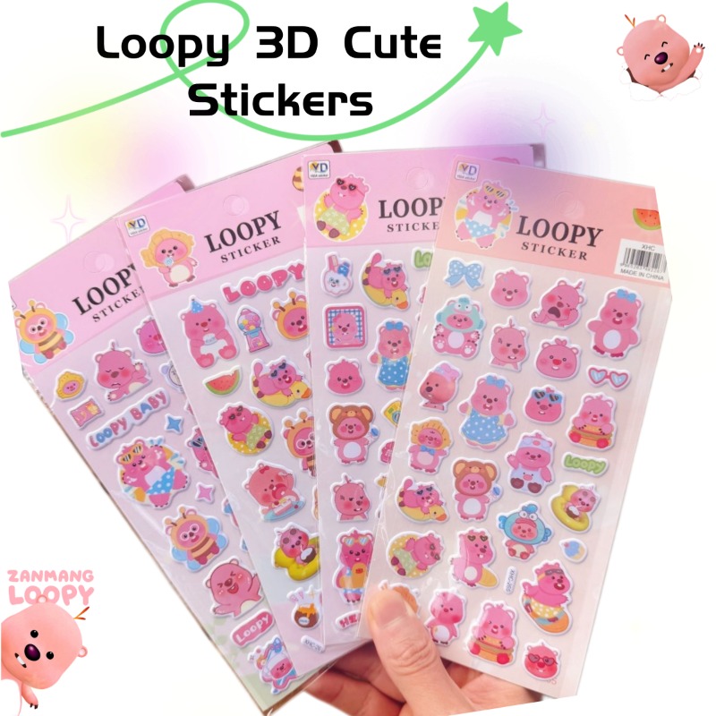 Phone Accessories Cute - 새로운 포로로 애니메이션 귀여운 루피 3D