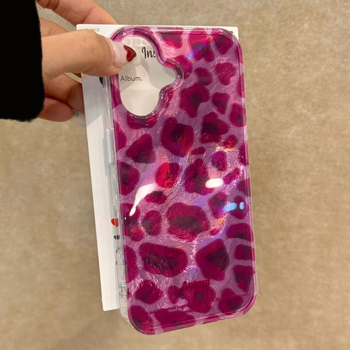 퍼플 레오파드 프린트 아이폰 케이스 (아이폰 15, 1 - Phone Accessories To Sell 리뷰 및 가격