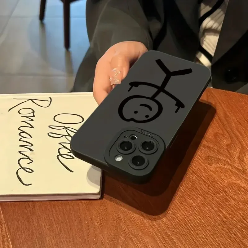 귀여운 만화 매치맨 무광 실리콘 폰 케이스 (아이폰 1 - Phone Accessories To Sell 리뷰 및 가격
