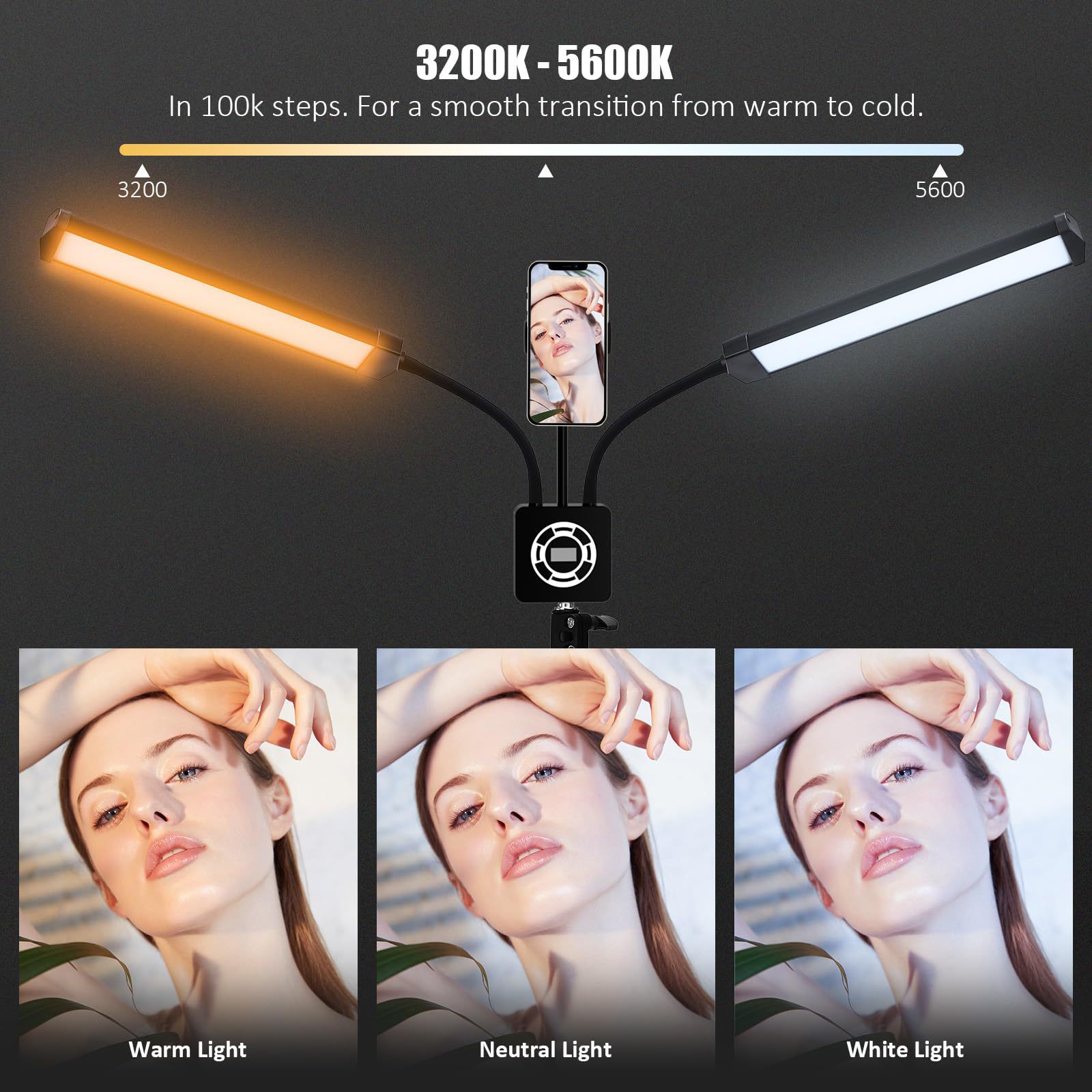 50W 듀얼 암 LED 조명 사진 스튜디오 롱 스트립  - Led Strip Selfie 리뷰 및 가격
