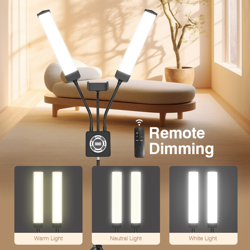50W 듀얼 암 LED 조명 사진 스튜디오 롱 스트립  - Led Strip Selfie 리뷰 및 가격