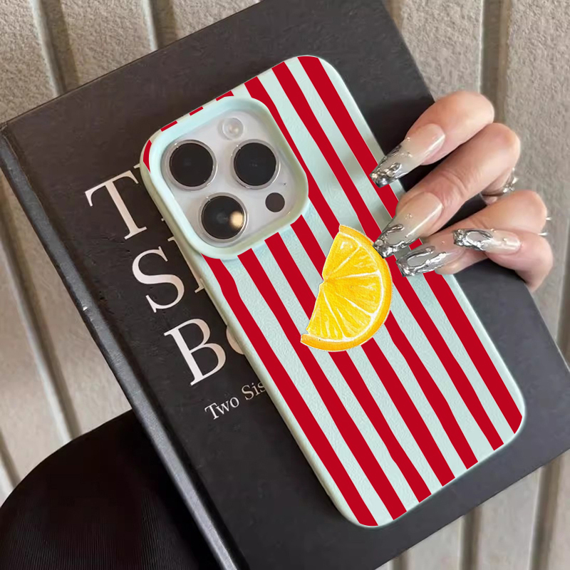 패션 레몬 패턴 TPU 실리콘 폰 케이스 아이폰 17  - Phone Accessories To Sell 리뷰 및 가격