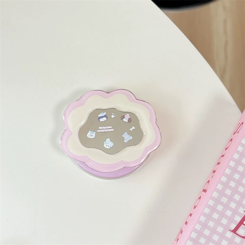 만화 거울 텔레스코픽 폰 스탠드 카와이 인스 360 ° - Phone Accessories Cute 리뷰 및 가격