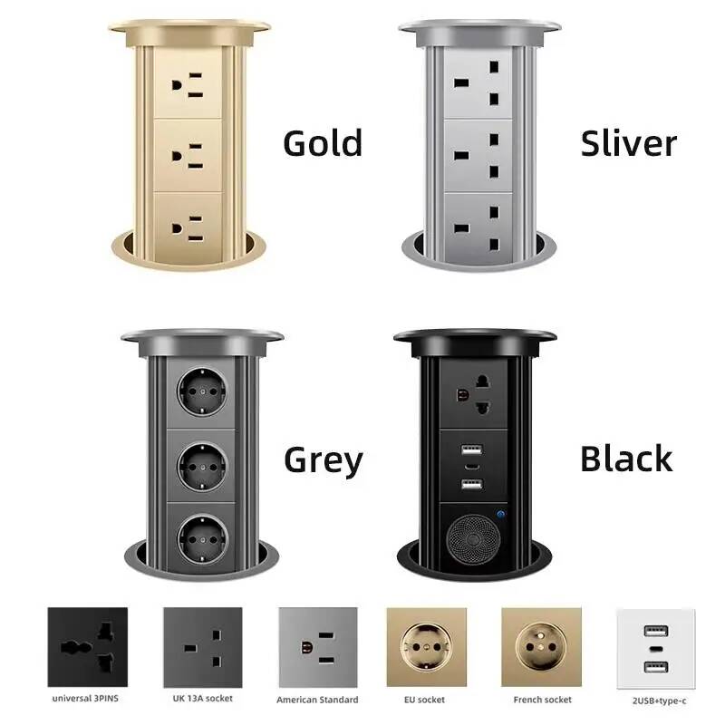 히어포우 자동 팝업 소켓 EU FR UK US 범용 표 - Phone Accessories Uk 리뷰 및 가격