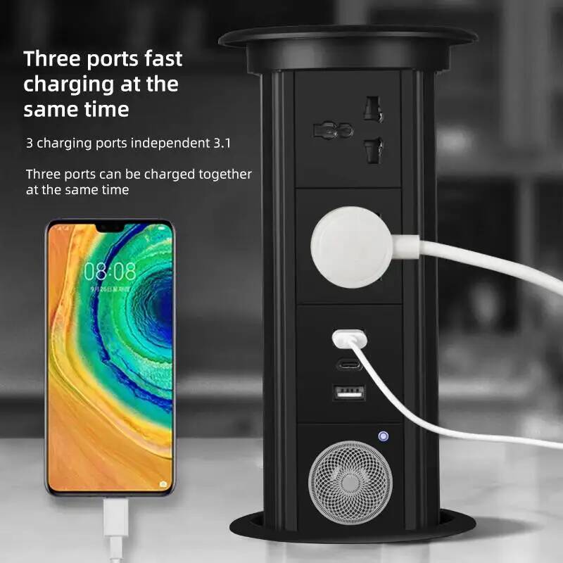 히어포우 자동 팝업 소켓 EU FR UK US 범용 표 - Phone Accessories Uk 리뷰 및 가격
