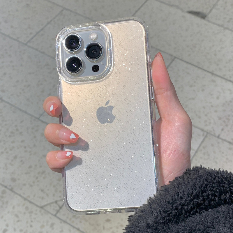 투명 심플 글리터 폰 케이스 (아이폰 16 15 14  - Phone Accessories To Sell 리뷰 및 가격