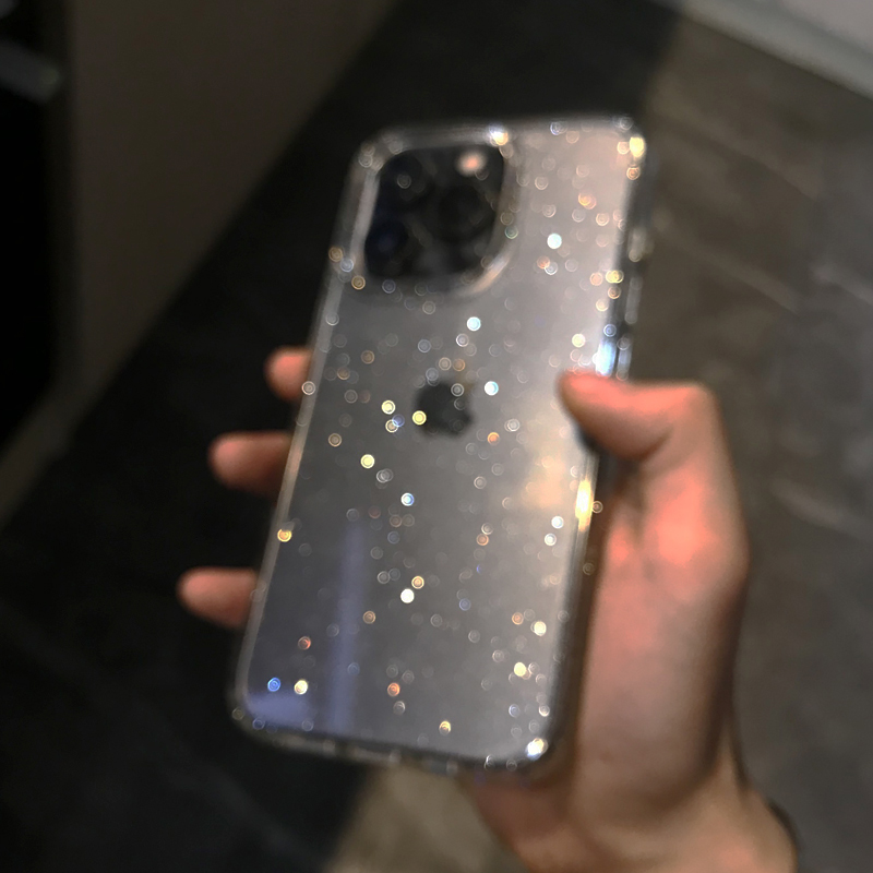 투명 심플 글리터 폰 케이스 (아이폰 16 15 14  - Phone Accessories To Sell 리뷰 및 가격