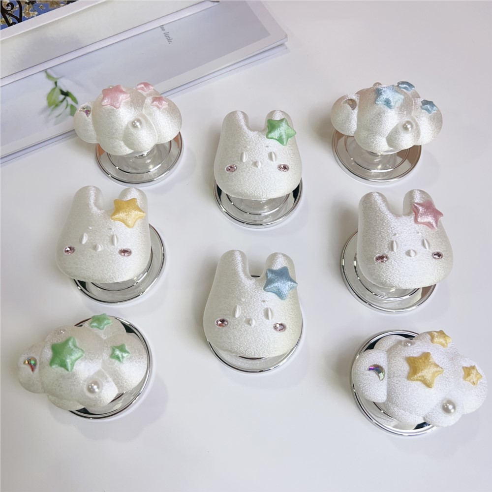 3D 만화 자석식 한국어 그립톡 휴대폰 미끄럼 방지 귀 - Phone Accessories Cute 리뷰 및 가격