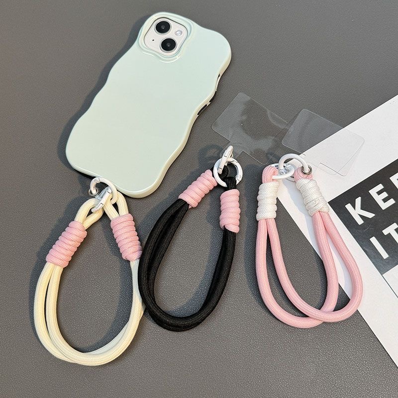 휴대폰 짧은 끈 범용 다채로운 손목 스트랩 로프 휴대폰 - Phone Accessories And Cases 리뷰 및 가격