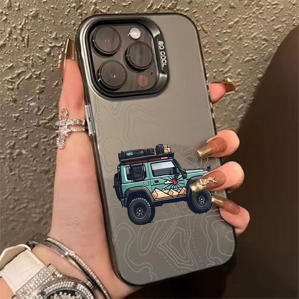 심플 자동차 패턴 폰 케이스 아이폰 17 에어 16 1 - Phone Accessories To Sell 리뷰 및 가격