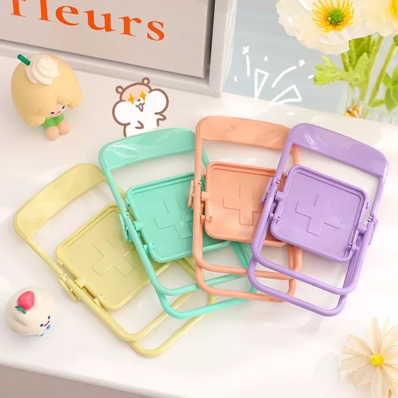 귀여운 의자 모양 휴대폰 거치대, 창의적인 데스크탑 정 - Phone Accessories Cute 리뷰 및 가격