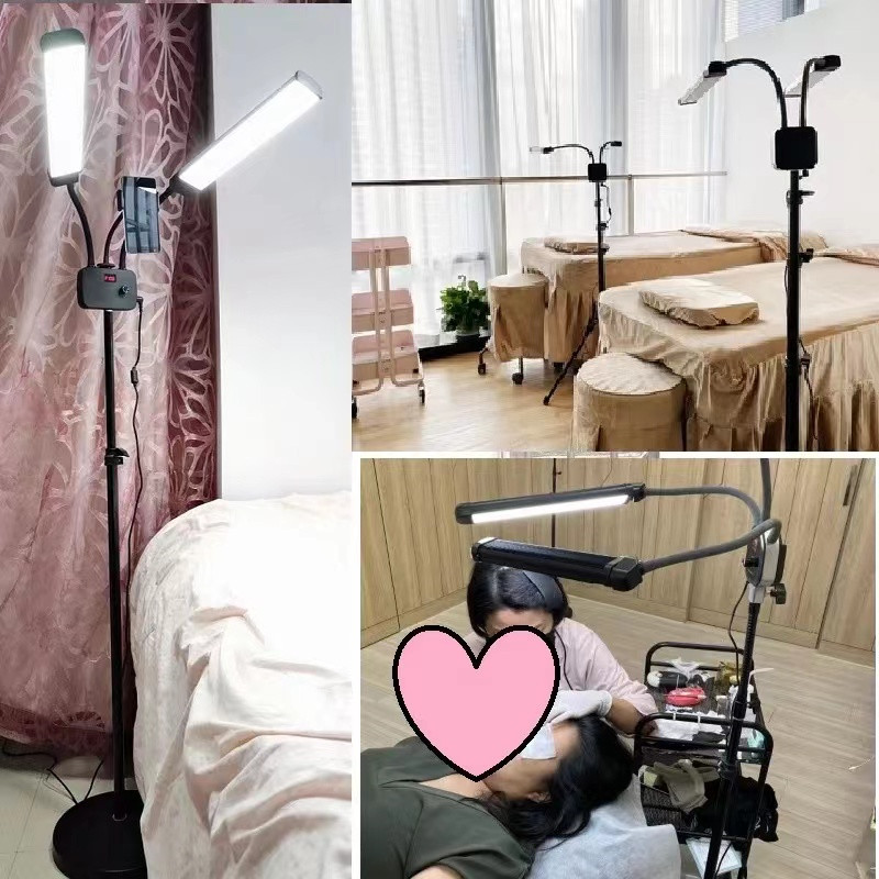 삼각대가 있는 더블 암 LED 필 라이트, 사진 스튜디 - Led Strip Selfie 리뷰 및 가격