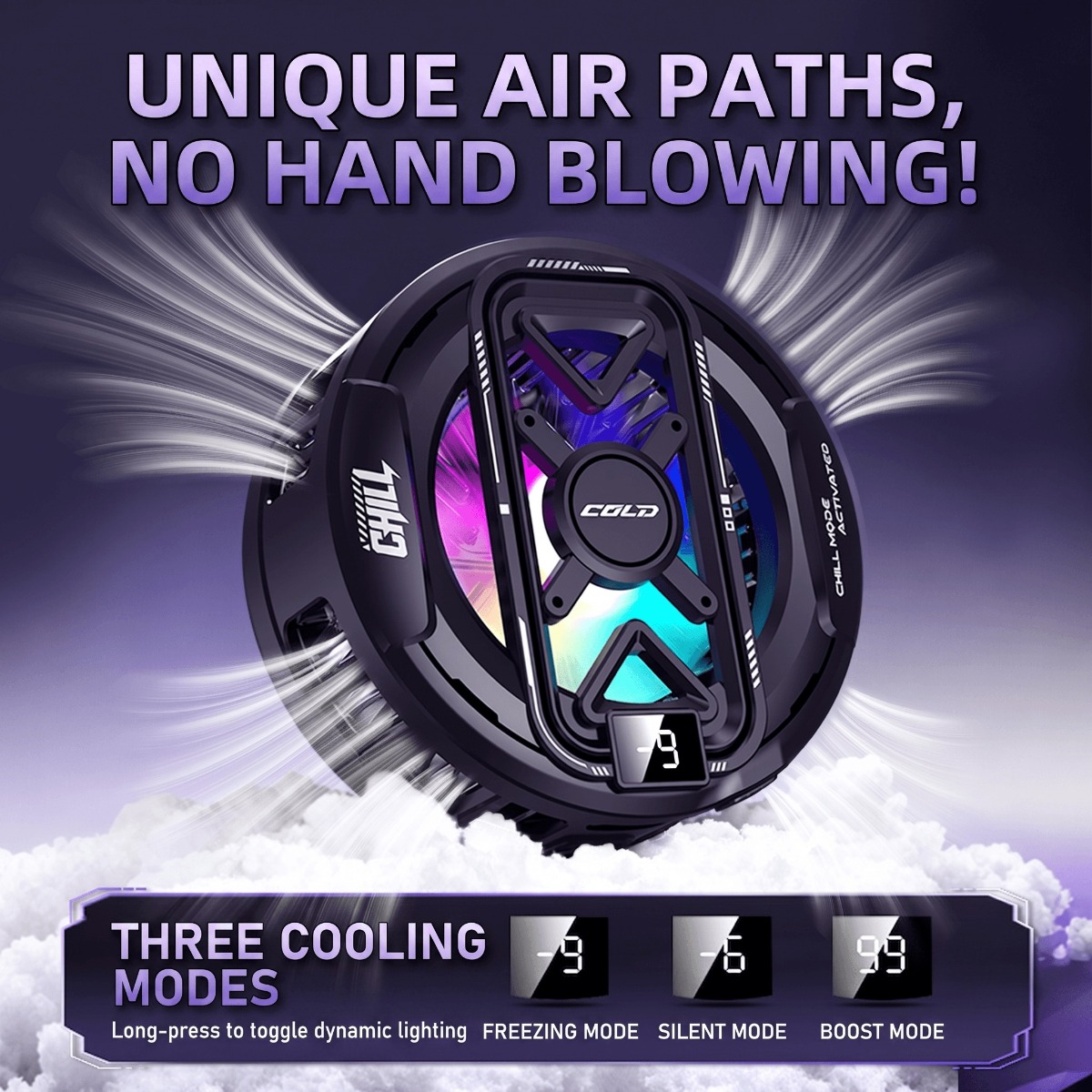 K51 반도체 자석식 휴대폰 쿨러 AI 온도 제어 흡착 - Gaming Controller Phone 리뷰 및 가격