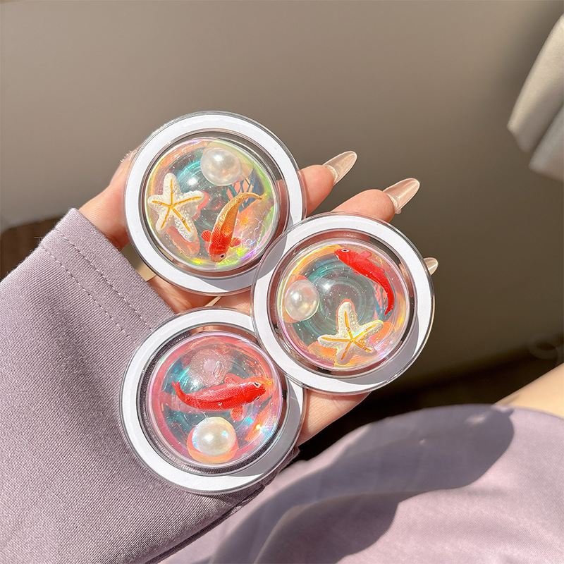 바다 잉어 자석 휴대폰 그립 홀더 귀여운 3D 물고기  - Phone Accessories Cute 리뷰 및 가격