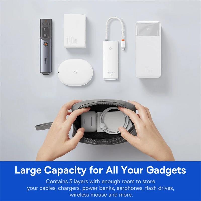 휴대용 전화 방수 가방 여행용 충전기 케이블 보관 케이 - Phone Accessories And Cases 리뷰 및 가격